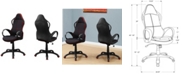 Monarch Specialties Polyester Blend Office Chair